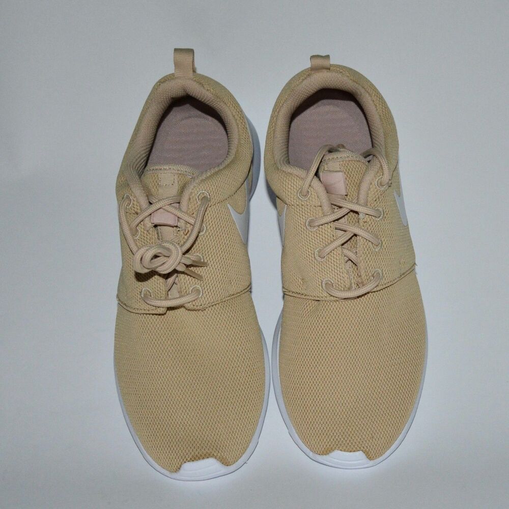 Nike Womens Roshe One Size 8 Desert Ore Tan Khaki 844994-202 Sneakers Shoes - Picture 6 of 6